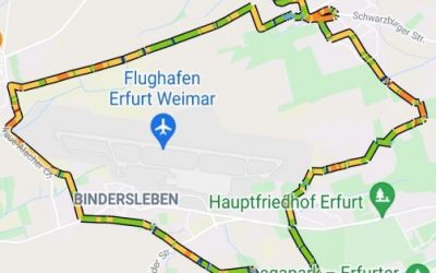 2. Wanderung – einmal um den Flughafen