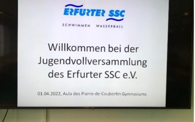 Neuer Jugendvorstand des Erfurter Schwimmsportclubs
