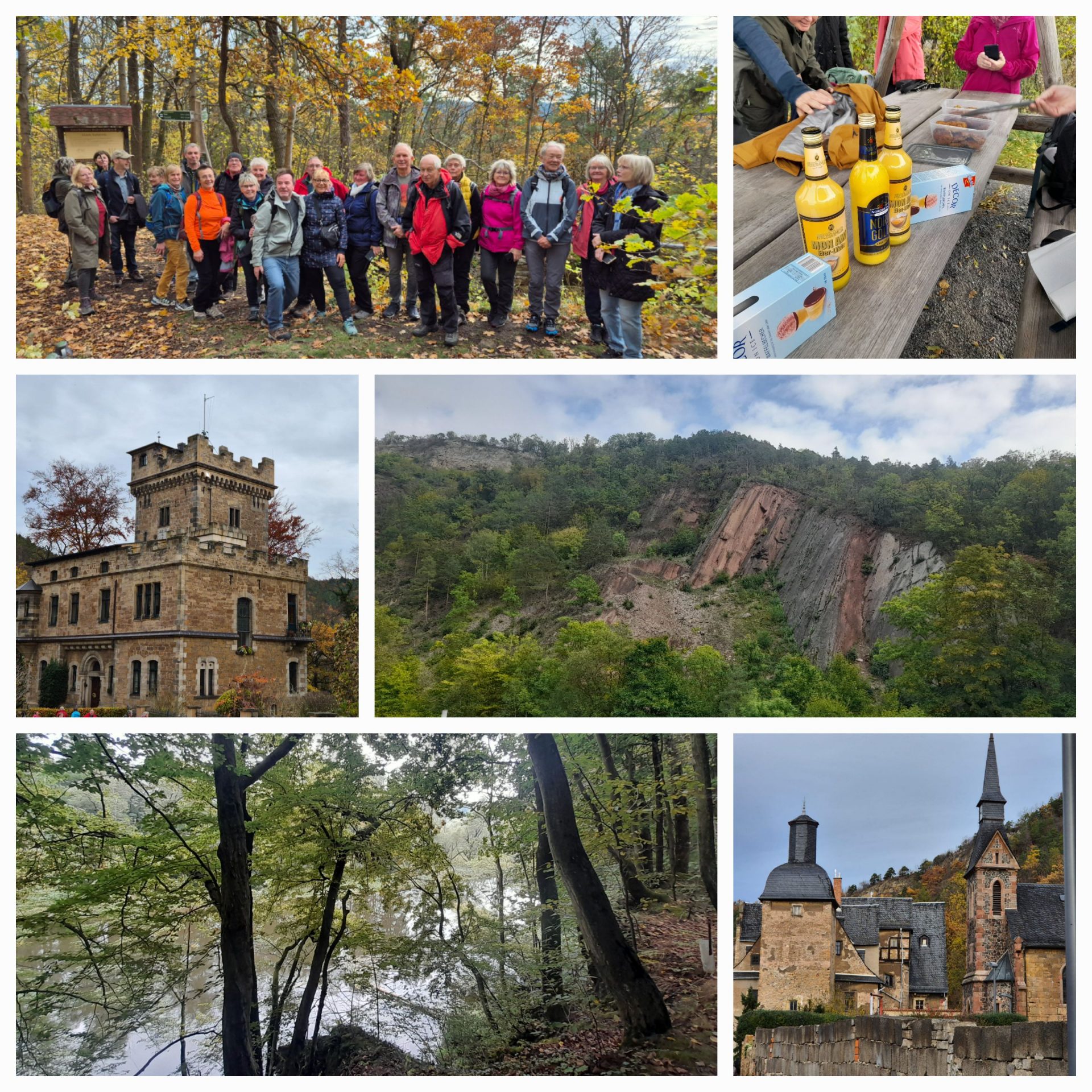 Wanderung entlang der Saale