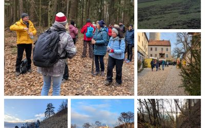 Immer die Leuchtenburg im Blick