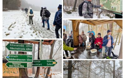 Schneewanderung um Bad Berka