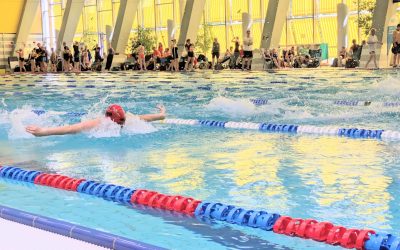 Thüringer Schwimmertreffen in der Roland-Matthes-Schwimmhalle in Erfurt