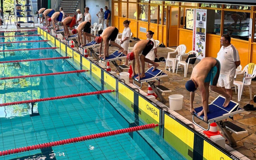 Medaillenregen für den Erfurter SSC bei den offenen Thüringer Landesmeisterschaften im Schwimmen
